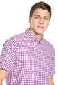 Camisa Violeta-Blanco Tommy Hilfiger Classic Gingham de Tommy Hilfiger