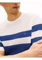 Camiseta Azul Con Diseño Color Block Con Logo Tommy Hilfiger de Tommy Hilfiger