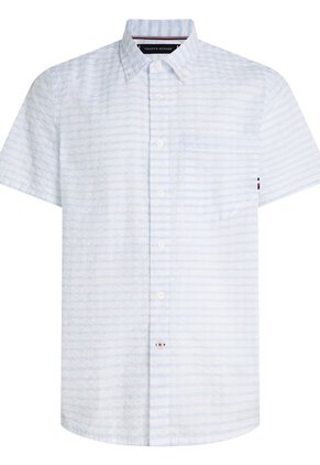 Camisa De Cuadros De Manga Corta Hombre  Tommy Hilfiger