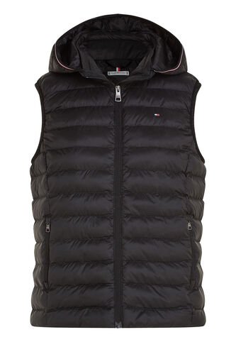 Chaleco Negro Acolchado Global Stripe Tommy Hilfiger Tommy Hilfiger