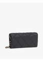 Billetera Negra Acolchada Con Monograma TH Y Correa Tommy Hilfiger de Tommy Hilfiger