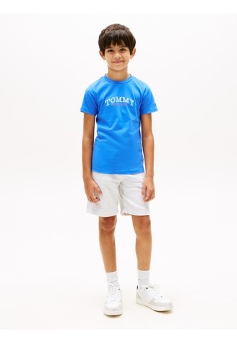 Conjunto Azul De Camiseta Y Bermudas Tommy Hilfiger Tommy Hilfiger
