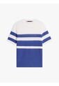 Camiseta Azul Con Diseño Color Block Con Logo Tommy Hilfiger de Tommy Hilfiger