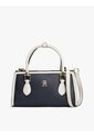 Bolso Azul Mini Satchel Con Diseño Colorblock Tommy Hilfiger de Tommy Hilfiger
