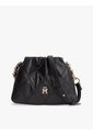 Bolso Negro Mensajero Acolchado Con Cadena Y Monograma Tommy Hilfiger de Tommy Hilfiger