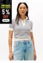 Saco Beige Tipo Polo Con Logo Tommy Hilfiger de Tommy Hilfiger