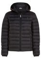 Chaqueta Negra Acolchada Con Logo Bordado Tommy Hilfiger de Tommy Hilfiger