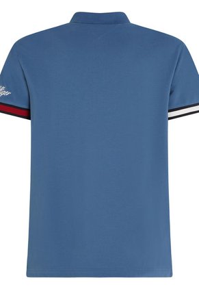 Polo De Corte Slim Con Logo De La Firma Hombre Azul Tommy Hilfiger