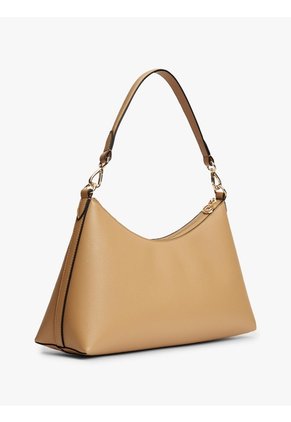 Bolso Beige De Hombro Tommy Icons Granulado Tommy Hilfiger