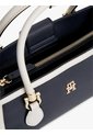 Bolso Azul Mini Satchel Con Diseño Colorblock Tommy Hilfiger de Tommy Hilfiger