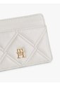 Tarjetero Beige TH Feminine Con Insignia Tommy Hilfiger de Tommy Hilfiger