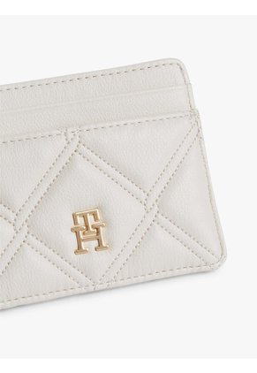 Tarjetero Beige TH Feminine Con Insignia Tommy Hilfiger