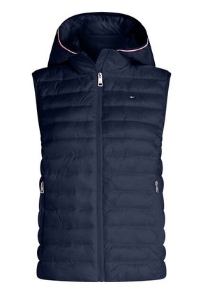 Chaleco Azul Acolchado Global Stripe Tommy Hilfiger