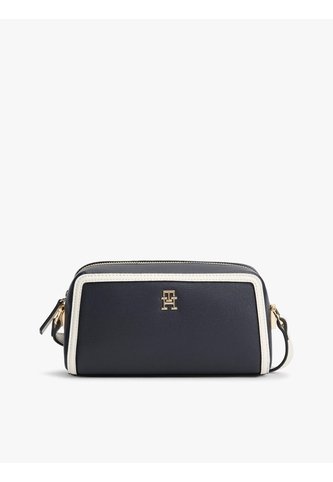 Bolso Azul Cruzado Color Block Con Monograma Tommy Hilfiger Tommy Hilfiger