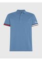 Polo De Corte Slim Con Logo De La Firma Hombre Azul Tommy Hilfiger de Tommy Hilfiger