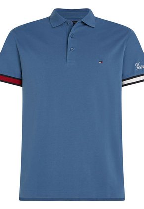 Polo De Corte Slim Con Logo De La Firma Hombre Azul Tommy Hilfiger
