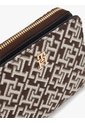 Billetera Beige Hilfiger Icon Con Monograma TH En Jacquard Tommy Hilfiger de Tommy Hilfiger