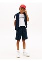 Conjunto Blanco De Camiseta Y Bermudas Tommy Hilfiger de Tommy Hilfiger