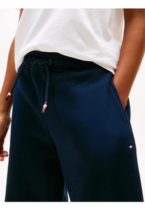 Conjunto Blanco De Camiseta Y Bermudas Tommy Hilfiger