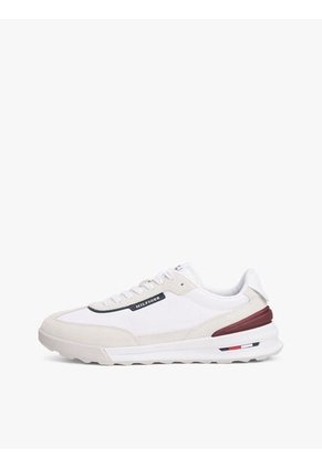 Tenis Blanco De Running Con Suela Dentada Tommy Hilfiger