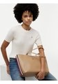 Bolso Beige Tote Im Latam Corp Tommy Hilfiger de Tommy Hilfiger