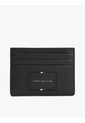 Tarjetero Negro De Cuero Granulada Tommy Hilfiger de Tommy Hilfiger