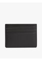 Tarjetero Negro De Cuero Granulada Tommy Hilfiger de Tommy Hilfiger