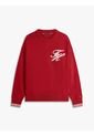 Saco Rojo Grueso Con Logo Bordado Tommy Hilfiger de Tommy Hilfiger