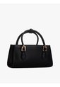 Bolso Negro Mini Satchel Con Insingia TH Tommy Hilfiger de Tommy Hilfiger