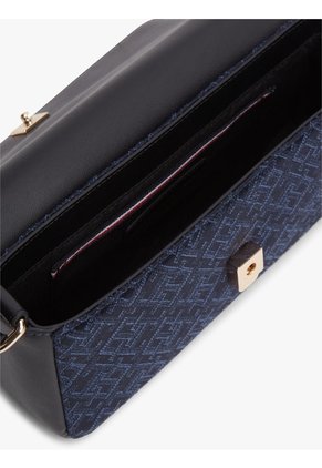 Bolso Azul Cruzado IM Latam Jacquard Tommy Hilfiger