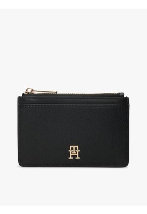 Tarjetero Negro TH Icon Tommy Hilfiger