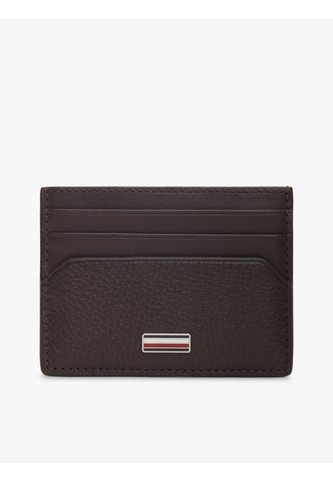 Tarjetero Marrón De Cuero Con Insignia Distintiva Tommy Hilfiger Tommy Hilfiger