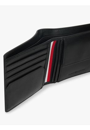 Billetera Negra TH Central Tommy Hilfiger