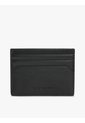 Tarjetero Negro De Cuero Con Insignia Distintiva Tommy Hilfiger de Tommy Hilfiger