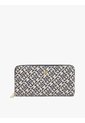 Billetera Azul TH Icon Con Diseño De Patrón De Monograma Jacquard Tommy Hilfiger de Tommy Hilfiger