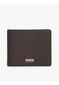 Billetera Marrón Plegable De Cuero Con Insignia Distintiva Tommy Hilfiger de Tommy Hilfiger