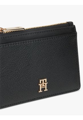 Tarjetero Negro TH Icon Tommy Hilfiger