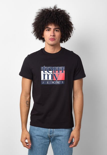 Camiseta TOMMY HILFIGER Negro