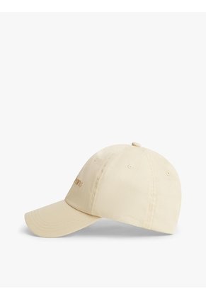 Gorra Beige Con Logo Script Bordado Tommy Hilfiger