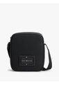 Bolso Negro Cruzado Foundation Con Logo Engomado Tommy Hilfiger de Tommy Hilfiger
