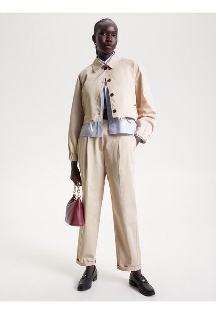 Chaqueta Con Corte Cropped Tommy Hilfiger