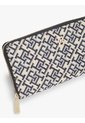 Billetera Azul TH Icon Con Diseño De Patrón De Monograma Jacquard Tommy Hilfiger de Tommy Hilfiger