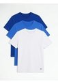 Pack Azul De 3 Camisetas De Cuello Redondo Con Logo  Tommy Hilfiger de Tommy Hilfiger
