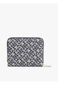 Billetera Azul Hilfiger Icon Con Monograma TH En Jacquard Tommy Hilfiger de Tommy Hilfiger