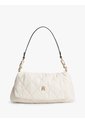Bolso Beige De Hombro Acolchado Con Monograma TH Tommy Hilfiger de Tommy Hilfiger