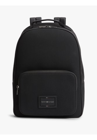 Morral Negro Con Parche Con Logo Tommy Hilfiger Tommy Hilfiger