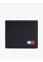 Billetera Negra Heritage De Cuero Tommy Hilfiger de Tommy Hilfiger