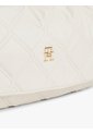 Bolso Beige De Hombro Acolchado Con Monograma TH Tommy Hilfiger de Tommy Hilfiger