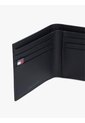 Billetera Negra Heritage De Cuero Tommy Hilfiger de Tommy Hilfiger