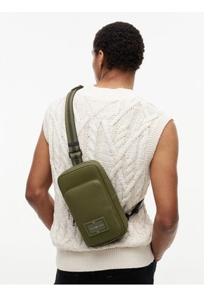 Morral Verde Cruzada TH Foundation Tommy Hilfiger